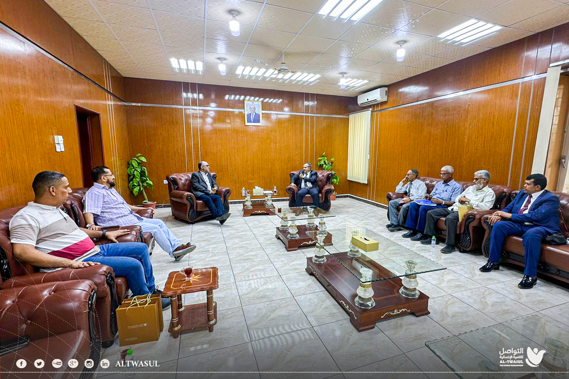 Altwasul Foundation and the University of Aden explore areas of mutual collaboration